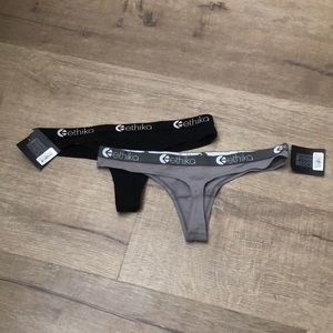 Size small ethika thongs. 2 for 20